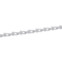 将图像加载到图库查看器中，TIFFANY&amp;Co. Hardware Microlink Bracelet Size Double Extra Large SV925
