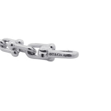 将图像加载到图库查看器中，TIFFANY&amp;Co. Hardware Microlink Bracelet Size Double Extra Large SV925
