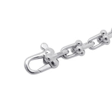 将图像加载到图库查看器中，TIFFANY&amp;Co. Hardware Microlink Bracelet Size Double Extra Large SV925
