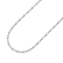 将图像加载到图库查看器中，TIFFANY&amp;Co. Hardware Small Link Necklace Size Small SV925
