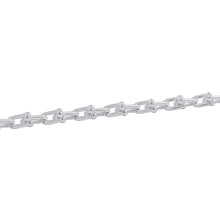 将图像加载到图库查看器中，TIFFANY&amp;Co. Hardware Small Link Necklace Size Small SV925
