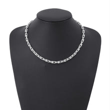 将图像加载到图库查看器中，TIFFANY&amp;Co. Hardware Small Link Necklace Size Small SV925
