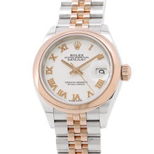 Load image into Gallery viewer, ROLEX Lady-Datejust W28mm Stainless Steel K18PG White Dial279161
