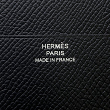 Load image into Gallery viewer, HERMES Bearn combine So Black Epsom
