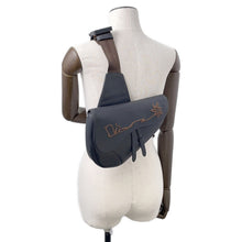 Load image into Gallery viewer, Dior Diorx Cactus Jack Saddlebag Black1ADPO093SOT Leather
