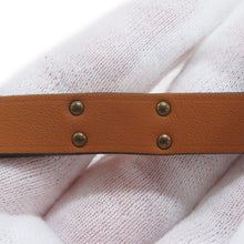 Load image into Gallery viewer, HERMES Double Tour Bracelet Size T2 Black Swift Leather
