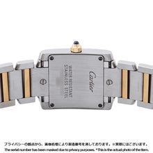 将图像加载到图库查看器中，CARTIER Tank Francaise SM H25.35mm×W20.3mm Stainless Steel K18YG White DialW51007Q4
