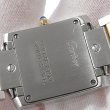 将图像加载到图库查看器中，CARTIER Tank Francaise SM H25.35mm×W20.3mm Stainless Steel K18YG White DialW51007Q4
