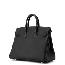 将图像加载到图库查看器中，HERMES Birkin Black Togo Leather Size 25
