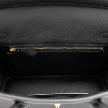 将图像加载到图库查看器中，HERMES Birkin Black Togo Leather Size 25
