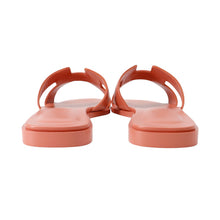 Load image into Gallery viewer, HERMES Sandals Oran PinkH202230Z Calf Leather Size 37
