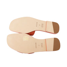 Load image into Gallery viewer, HERMES Sandals Oran PinkH202230Z Calf Leather Size 37
