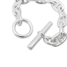 将图像加载到图库查看器中，HERMES Chaine d&#39;Ancre Bracelet 12 frames Size TGM SV925
