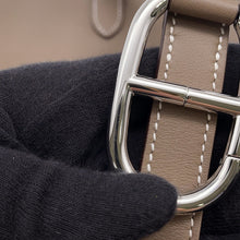 将图像加载到图库查看器中，HERMES Portefeuille Poschamp Plus Etoupe Swift Leather
