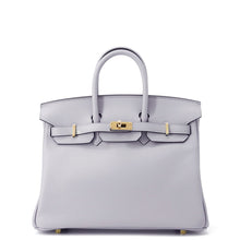 Load image into Gallery viewer, HERMES Birkin Green Pantan Swift Leather Size 25
