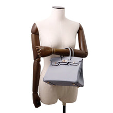 Load image into Gallery viewer, HERMES Birkin Green Pantan Swift Leather Size 25
