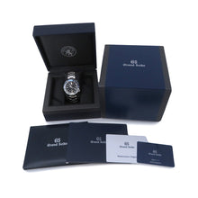 将图像加载到图库查看器中，SEIKO Grand SEIKO Mechanical Hi-Beat W44.2mm Stainless Steel Midnight Blue DialSBGJ237

