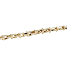 Load image into Gallery viewer, TIFFANY&amp;Co. T Narrow Chain Necklace 18K Yellow Gold
