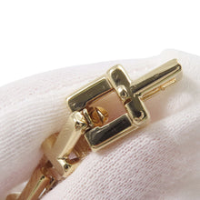 Load image into Gallery viewer, TIFFANY&amp;Co. T Narrow Chain Necklace 18K Yellow Gold
