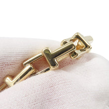 Load image into Gallery viewer, TIFFANY&amp;Co. T Narrow Chain Necklace 18K Yellow Gold

