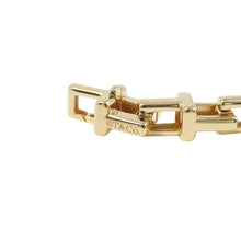 Load image into Gallery viewer, TIFFANY&amp;Co. T Narrow Chain Necklace 18K Yellow Gold
