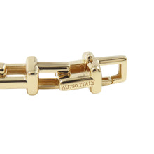 Load image into Gallery viewer, TIFFANY&amp;Co. T Narrow Chain Necklace 18K Yellow Gold
