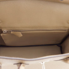 将图像加载到图库查看器中，HERMES Birkin Beige Marfa Togo Leather Size 25
