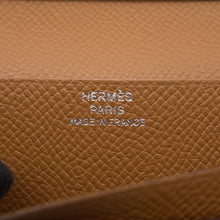 Load image into Gallery viewer, HERMES ★Béarn Soufre Gold039785CK 37 Epsom
