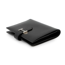 Load image into Gallery viewer, HERMES ★Bearn Compact Black Box Calf Leather
