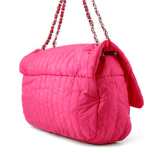 将图像加载到图库查看器中，CHANEL Mademoiselle ChainShoulder Bag PinkA67080 Nylon Leather
