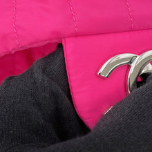 将图像加载到图库查看器中，CHANEL Mademoiselle ChainShoulder Bag PinkA67080 Nylon Leather

