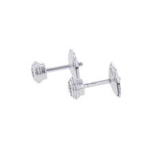 将图像加载到图库查看器中，CARTIER Damour Earring Size MediumB8041400 18K White Gold
