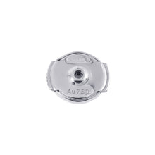 将图像加载到图库查看器中，CARTIER Damour Earring Size MediumB8041400 18K White Gold

