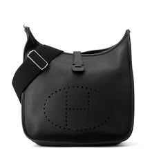 Load image into Gallery viewer, HERMES Evelyne3 Black Taurillon Clemence Size GM
