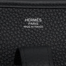 将图像加载到图库查看器中，HERMES ★Evelyne3 Black Taurillon Clemence Size GM
