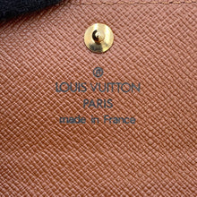 将图像加载到图库查看器中，LOUIS VUITTON Porte Monnaie・Plat BrownM61930 Monogram

