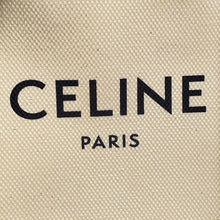 Load image into Gallery viewer, CELINE Vertical Cabas Natural/Tan193302 Canvas Leather Size Mini
