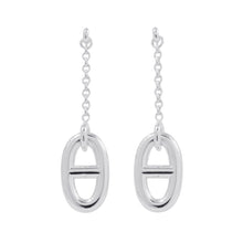 Load image into Gallery viewer, HERMES Chaine d'Ancre Farandole Earrings Size MM SV925
