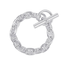 将图像加载到图库查看器中，HERMES Chaine d&#39;Ancre Bracelet 14 frames Size PM SV925
