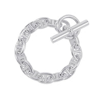HERMES Chaine d'Ancre Bracelet 14 frames Size PM SV925