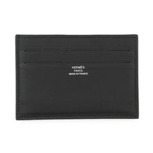 Load image into Gallery viewer, HERMES Citizen Card Case Black Swift Leather
