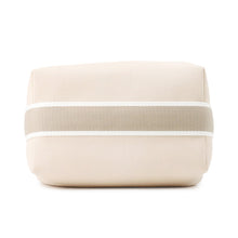 将图像加载到图库查看器中，HERMES Brid a Black Beige Canvas Size PM
