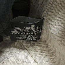 将图像加载到图库查看器中，HERMES Brid a Black Beige Canvas Size PM
