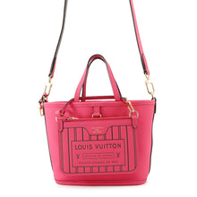 将图像加载到图库查看器中，LOUIS VUITTON Neverfull・Inside Out Rose Buffalo Pondichery LeatherM12106 Monogram Size BB
