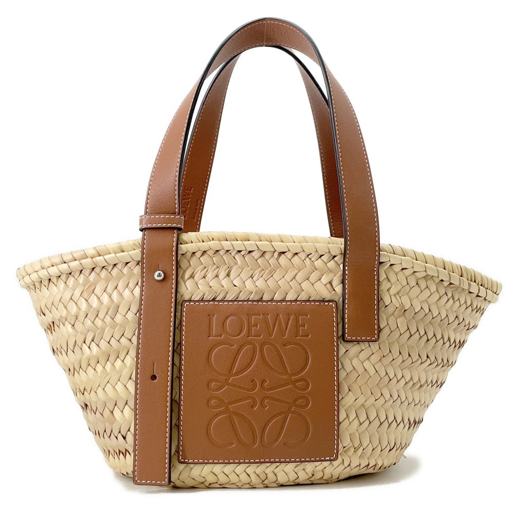 LOEWE Basket Bag Natural/Tan327.02.S93 Raffia Leather