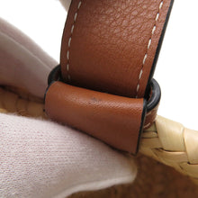 将图像加载到图库查看器中，LOEWE Basket Bag Natural/Tan327.02.S93 Raffia Leather
