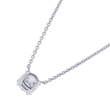 将图像加载到图库查看器中，HARRY WINSTON Round Cut Solitaire PendantPIDPRD010SI Pt950
