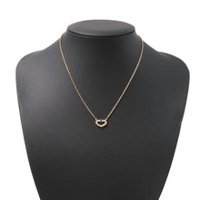 将图像加载到图库查看器中，CARTIER C Heart NecklaceB7008400 18K Pink Gold
