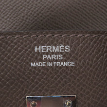 将图像加载到图库查看器中，HERMES Birkin tricolor Ecorce/Etoupe/Black Epsom Size 25

