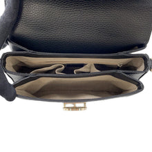 将图像加载到图库查看器中，GUCCI Interlocking G Bag Black510302 Leather
